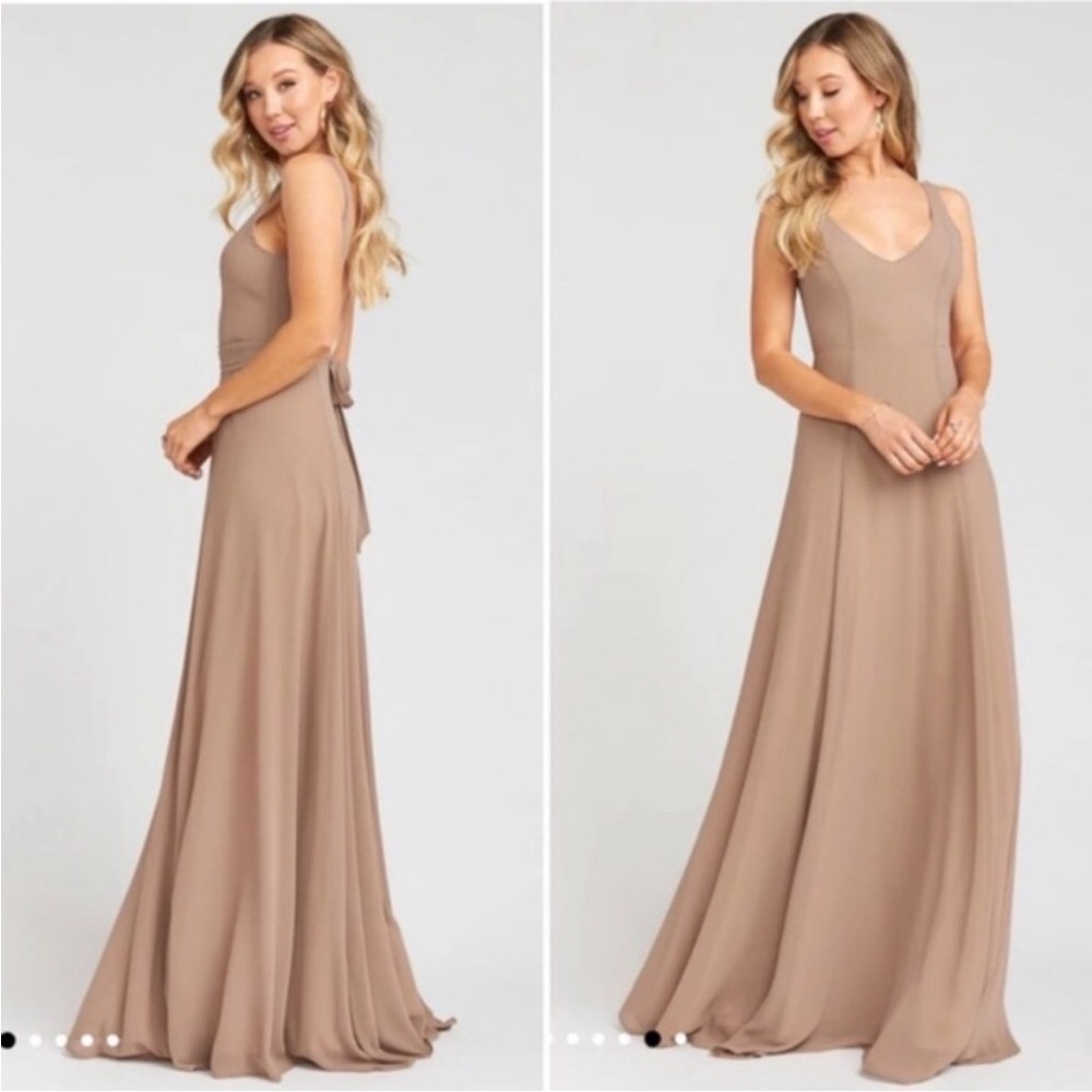 Show Me Your Mumu Jenn Maxi Dress In Dune Size Small Nwt Bridal Girly Feminine